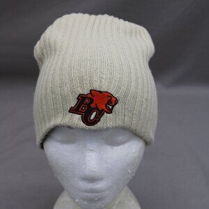 BC Lions Toque (VTG) - Reversible Cream and Black by Puma - Adult Stretch Fit